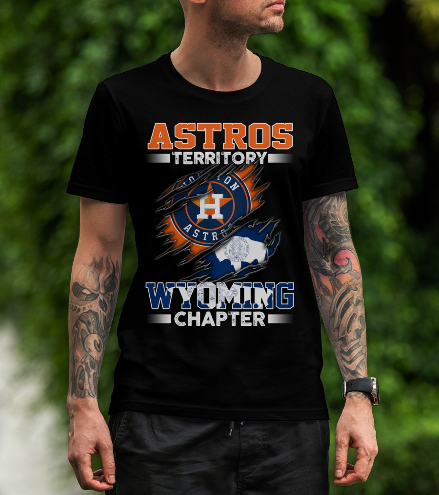 Astros Territory Houston Astros Wyoming Chapter T-Shirt