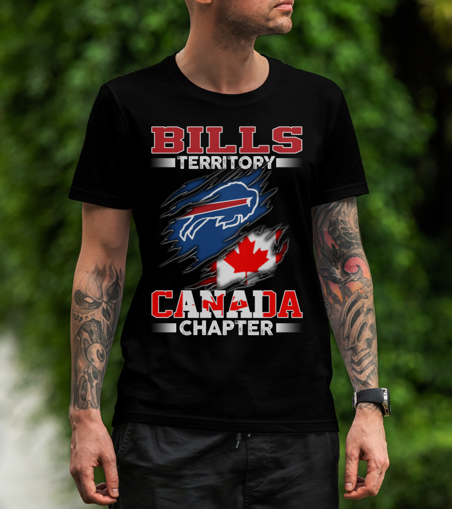 BILLS Territory Canada Chapter Buffalo Bills T-Shirt