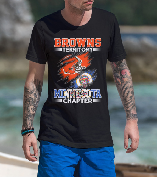BROWNS TERRITORY MINNESOTA CHAPTER T-Shirt