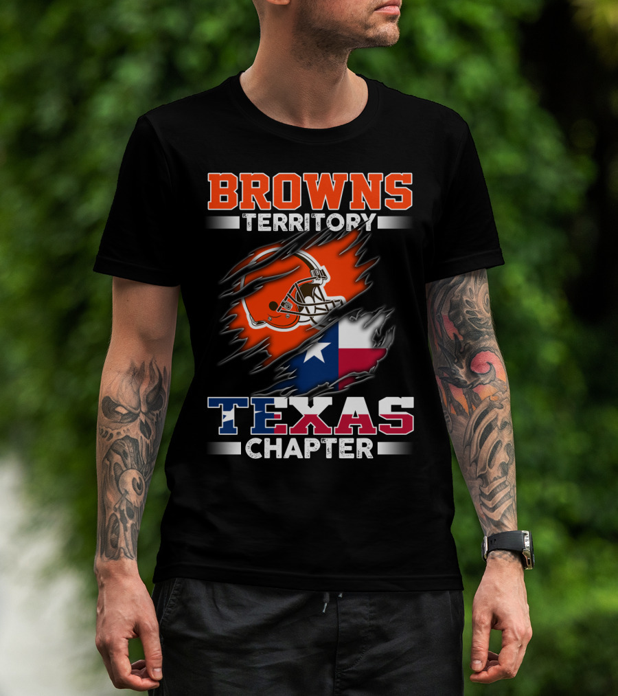 Browns Territory Texas Chapter T-Shirt