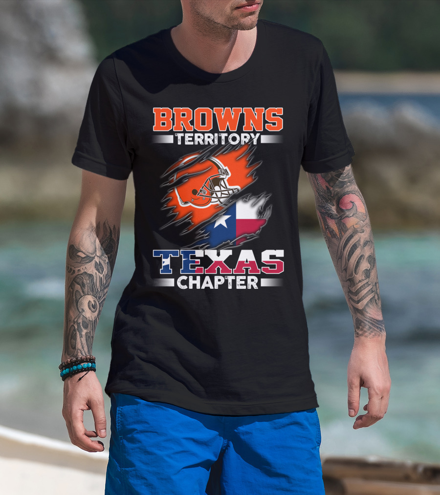 Browns Territory Texas Chapter T-Shirt