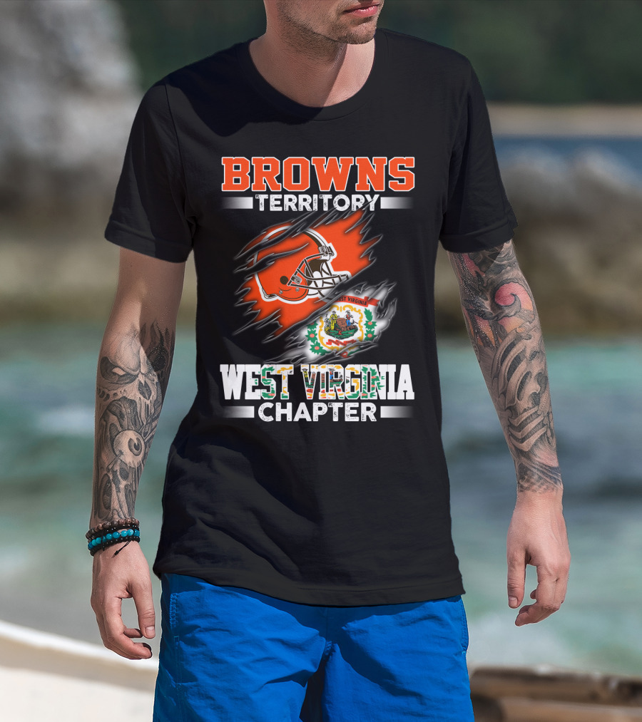Browns Territory West Virginia Chapter T-Shirt