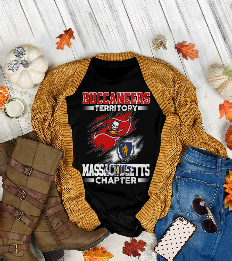 BUCCANEERS TERRITORY MASSACHUSETTS CHAPTER T-Shirt