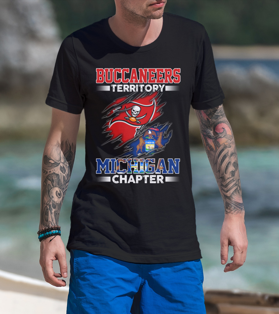 Buccaneers Territory Michigan Chapter T-Shirt