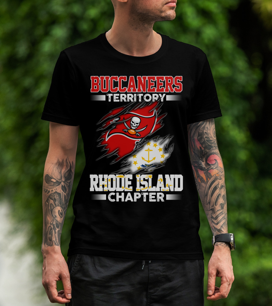 Buccaneers Territory Rhode Island Chapter T-Shirt