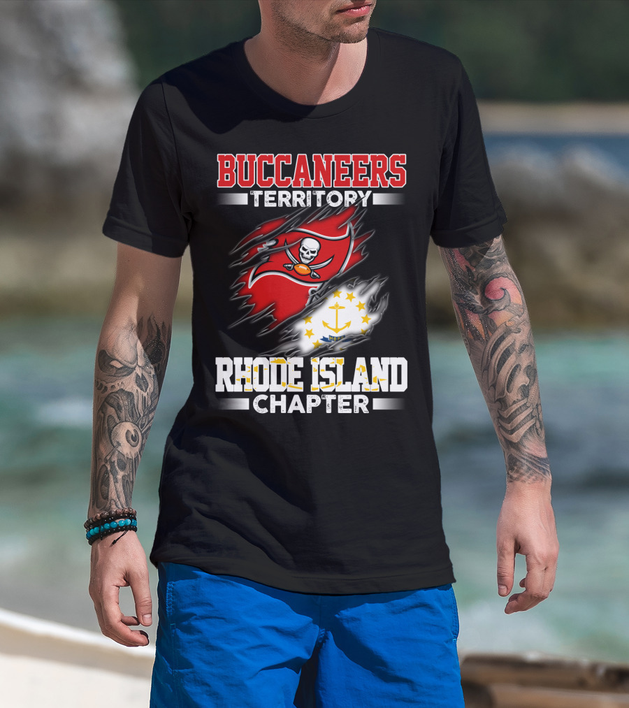 Buccaneers Territory Rhode Island Chapter T-Shirt