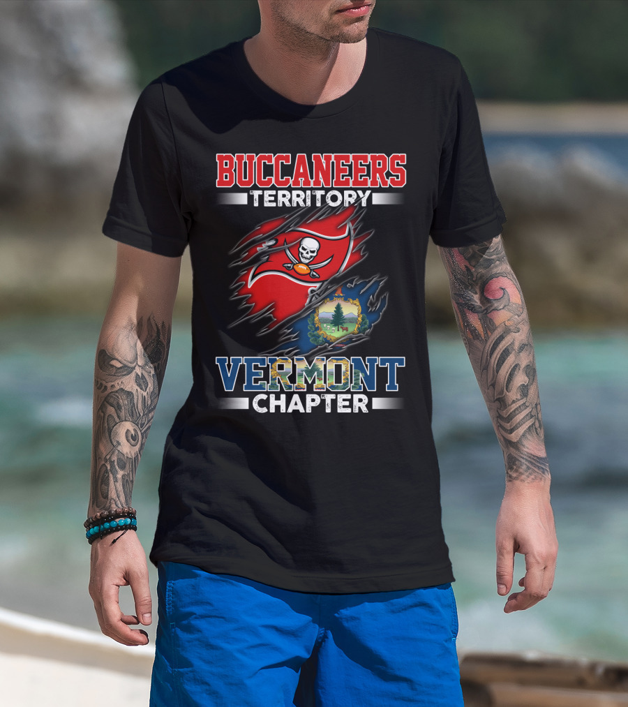 Buccaneers Territory Vermont Chapter T-Shirt