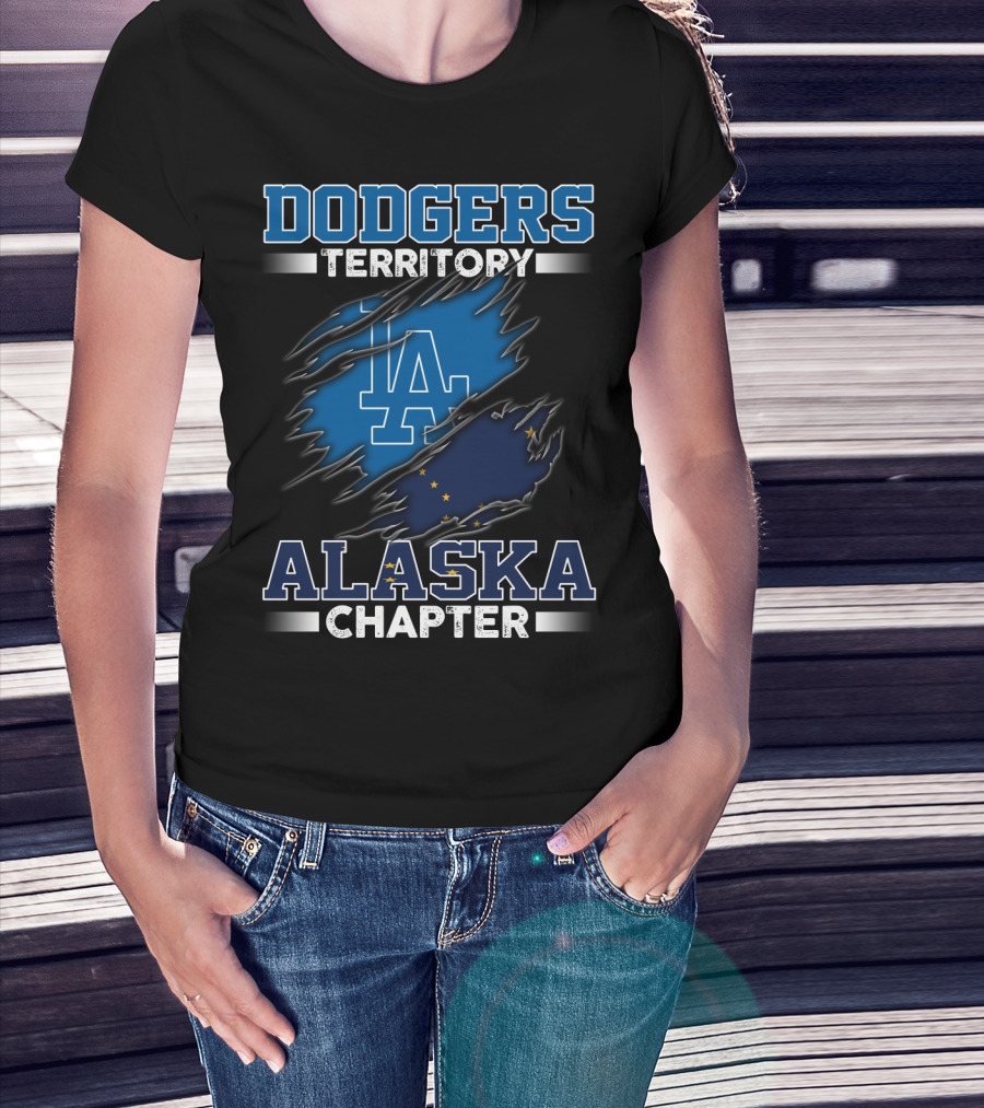 Dodgers Territory La Alaska Chapter T-Shirt