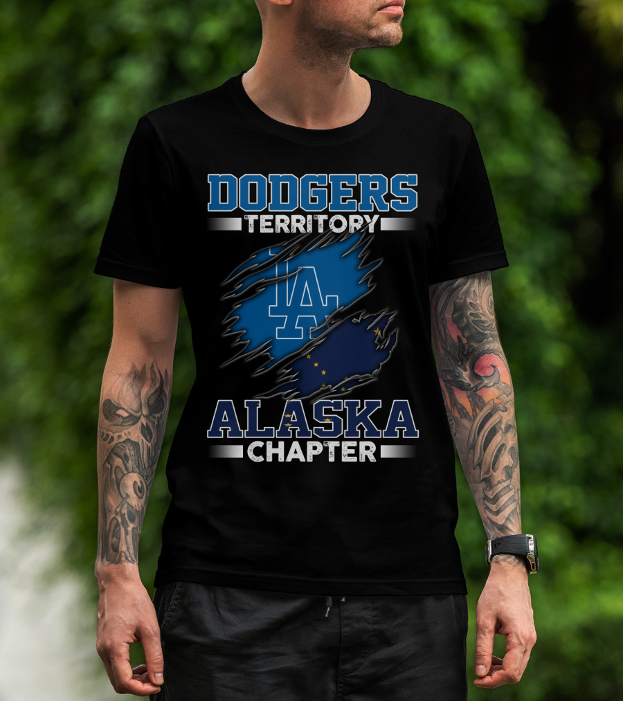 Dodgers Territory La Alaska Chapter T-Shirt