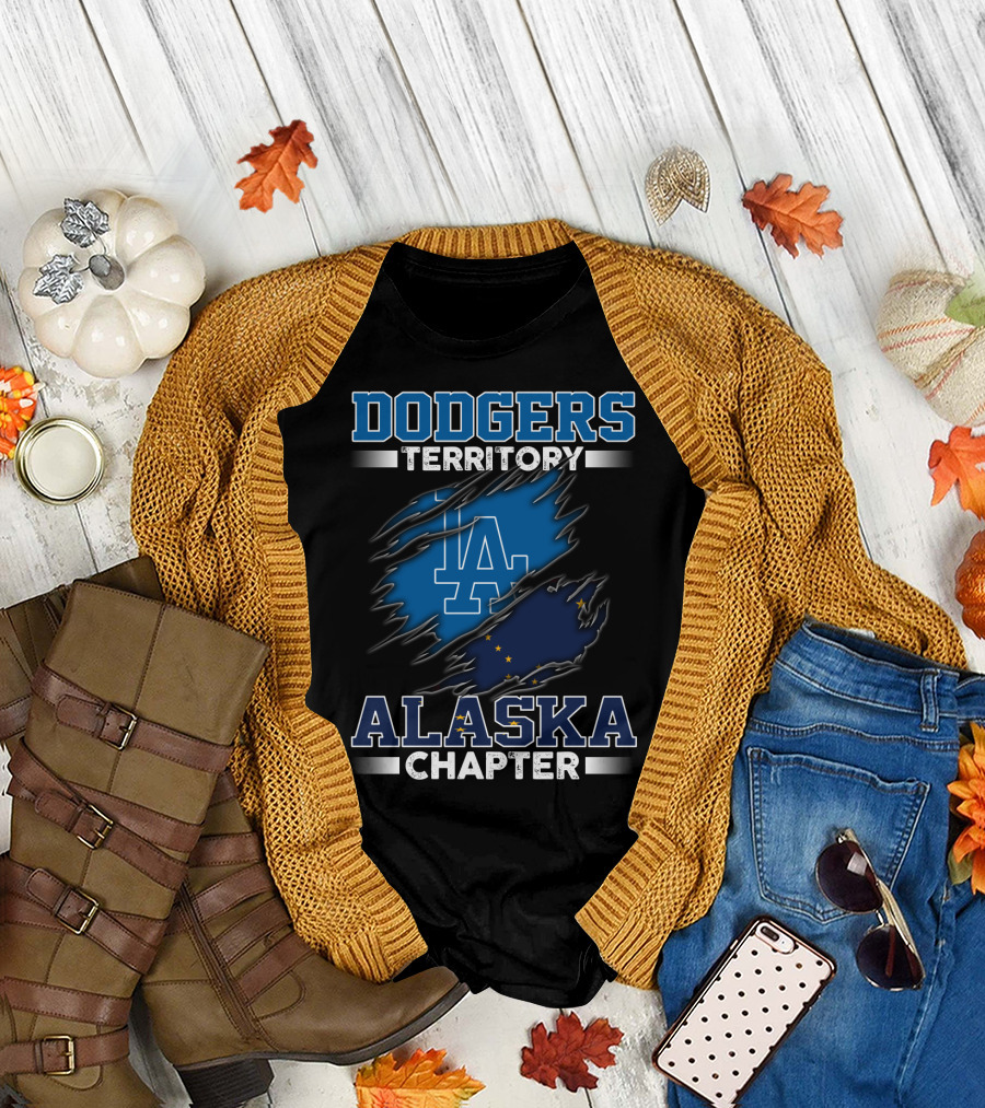 Dodgers Territory La Alaska Chapter T-Shirt