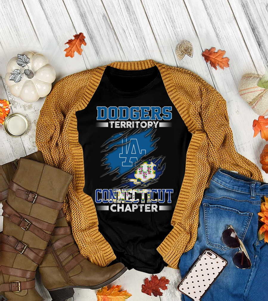 Dodgers Territory LA Connecticut Chapter T-Shirt