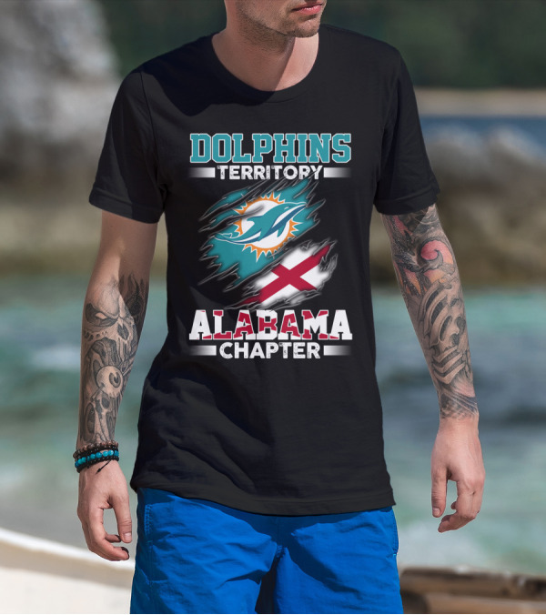 DOLPHINS TERRITORY ALABAMA CHAPTER T-Shirt