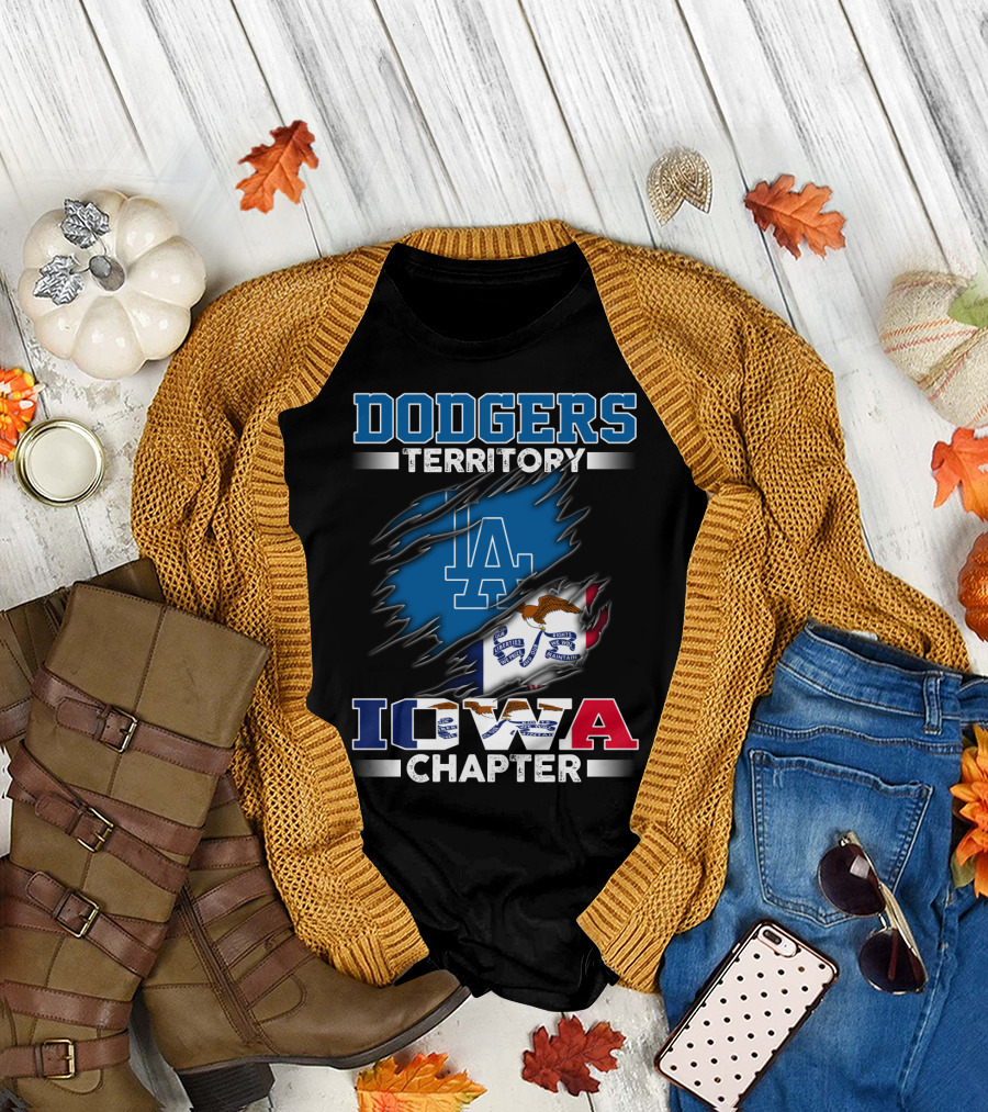 Dodgers Territory LA Iowa Chapter T-Shirt