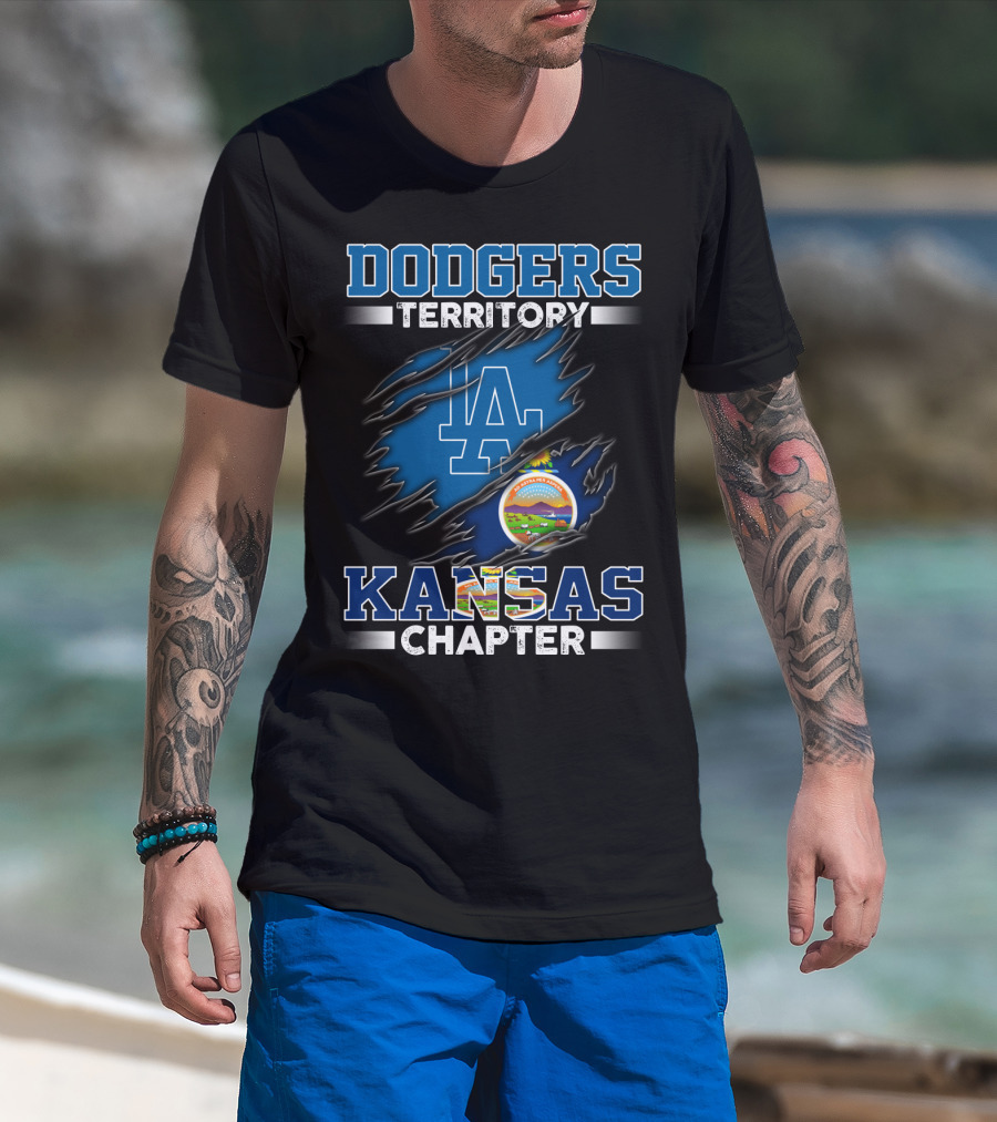Dodgers Territory LA Kansas Chapter T-Shirt