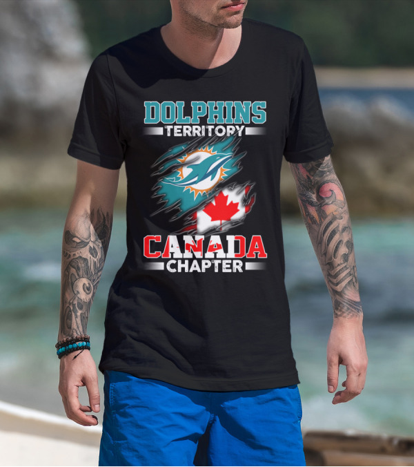 DOLPHINS TERRITORY CANADA CHAPTER T-Shirt