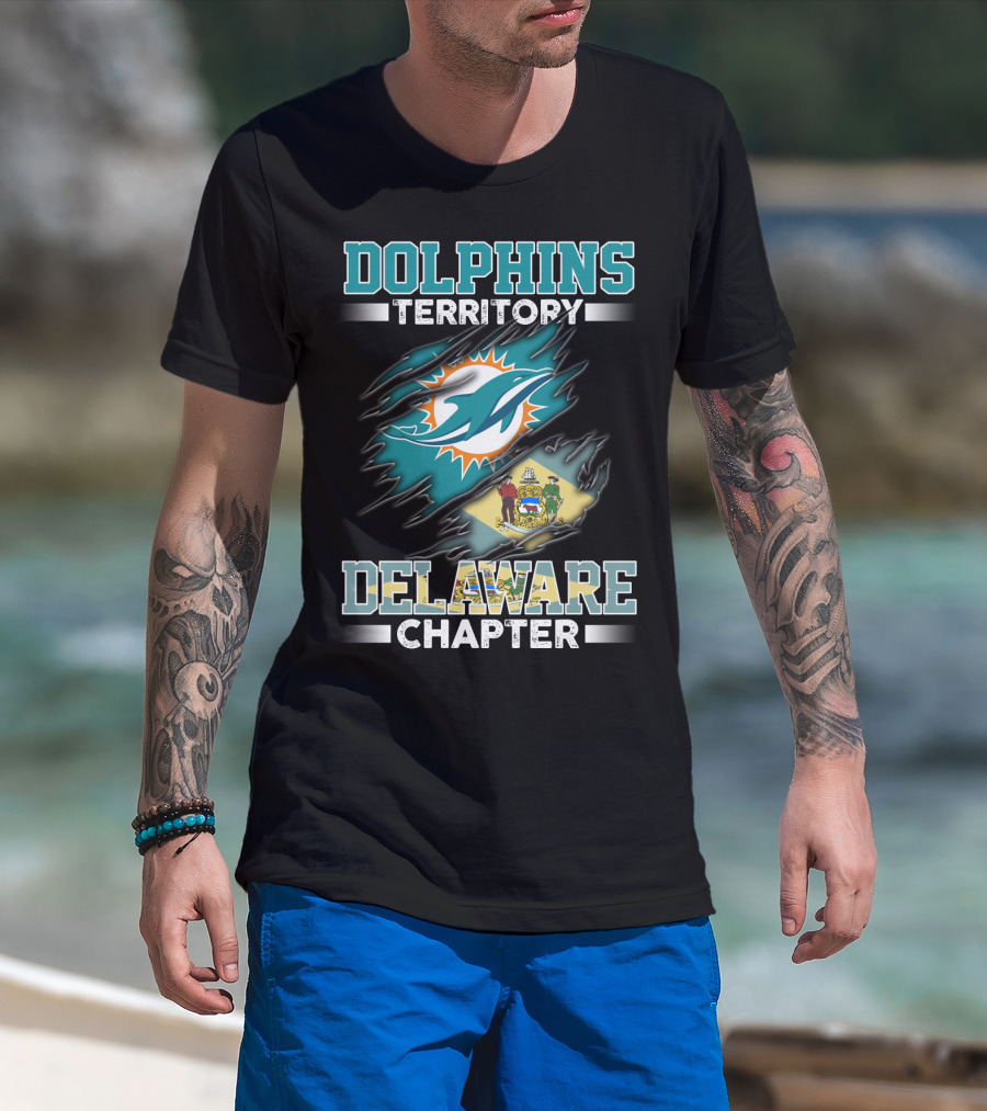 Dolphins Territory Delaware Chapter T-Shirt