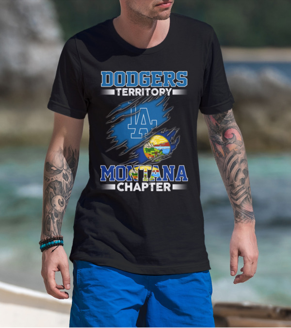 Dodgers Territory LA Montana Chapter T-Shirt