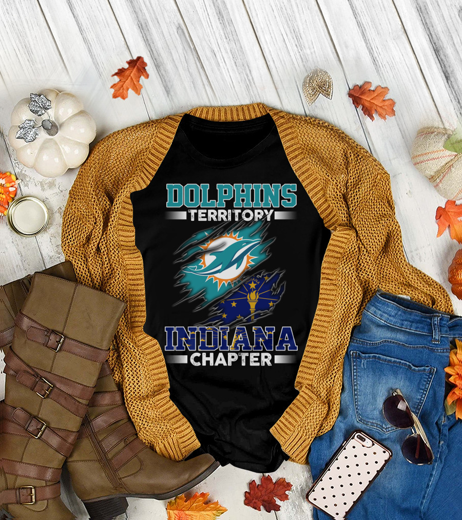DOLPHINS TERRITORY INDIANA CHAPTER T-Shirt