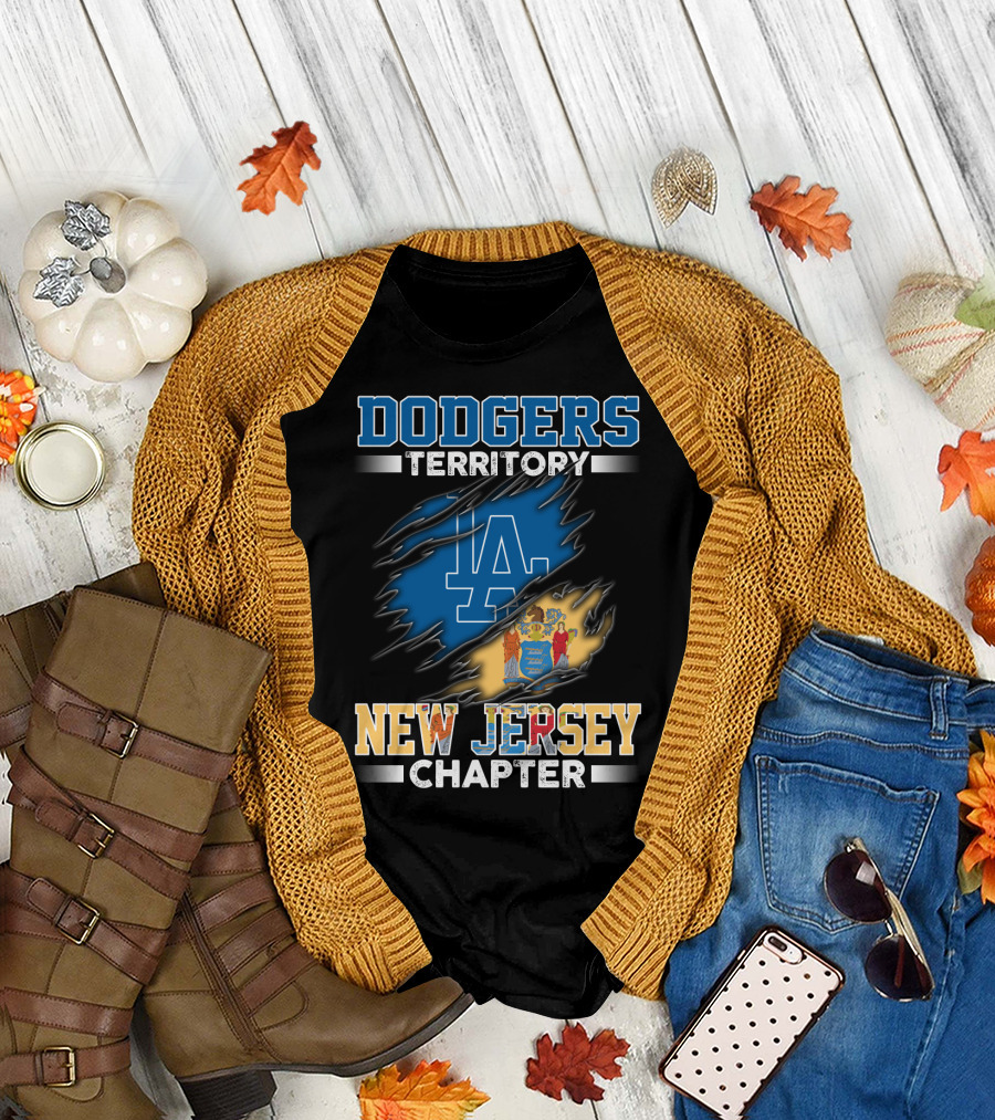 Dodgers Territory New Jersey Chapter T-Shirt