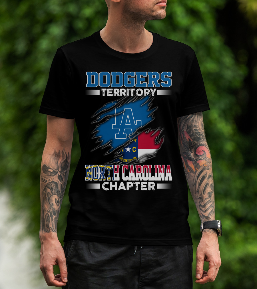 Dodgers Territory North Carolina Chapter T-Shirt