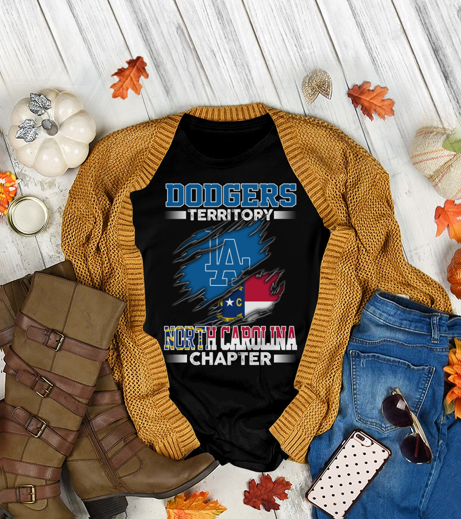Dodgers Territory North Carolina Chapter T-Shirt