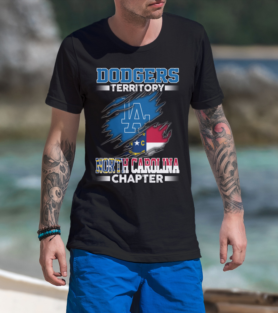Dodgers Territory North Carolina Chapter T-Shirt