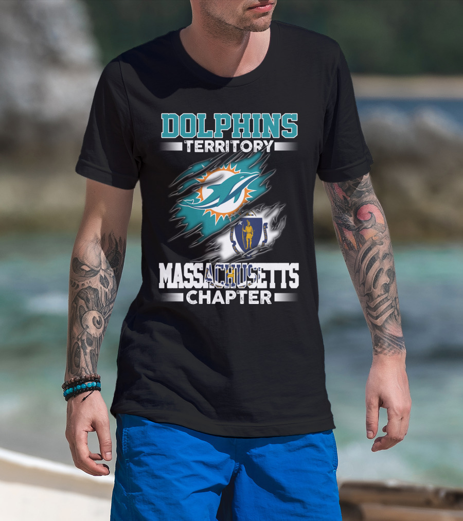 Dolphins Territory Massachusetts Chapter T-Shirt