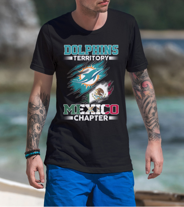 DOLPHINS TERRITORY MEXICO CHAPTER T-Shirt