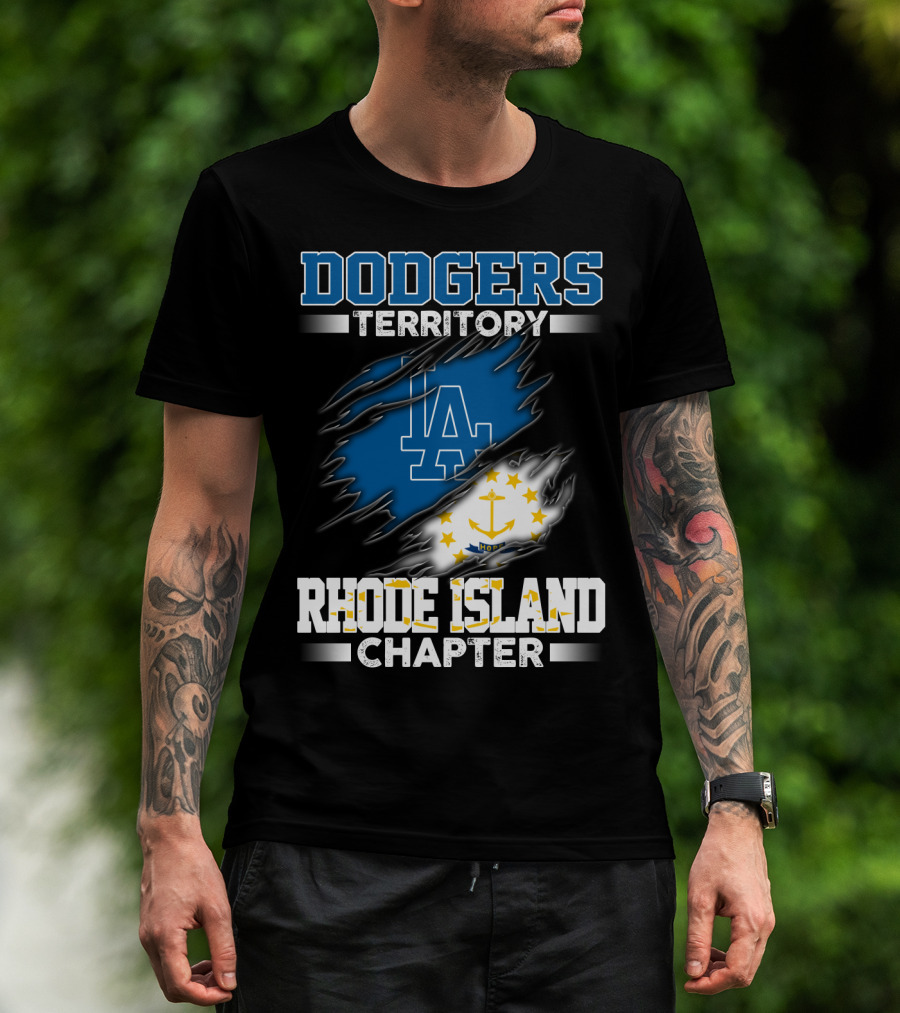 Dodgers Territory LA Rhode Island Chapter T-Shirt