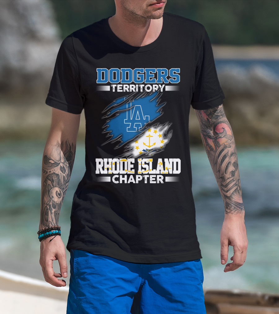 Dodgers Territory LA Rhode Island Chapter T-Shirt