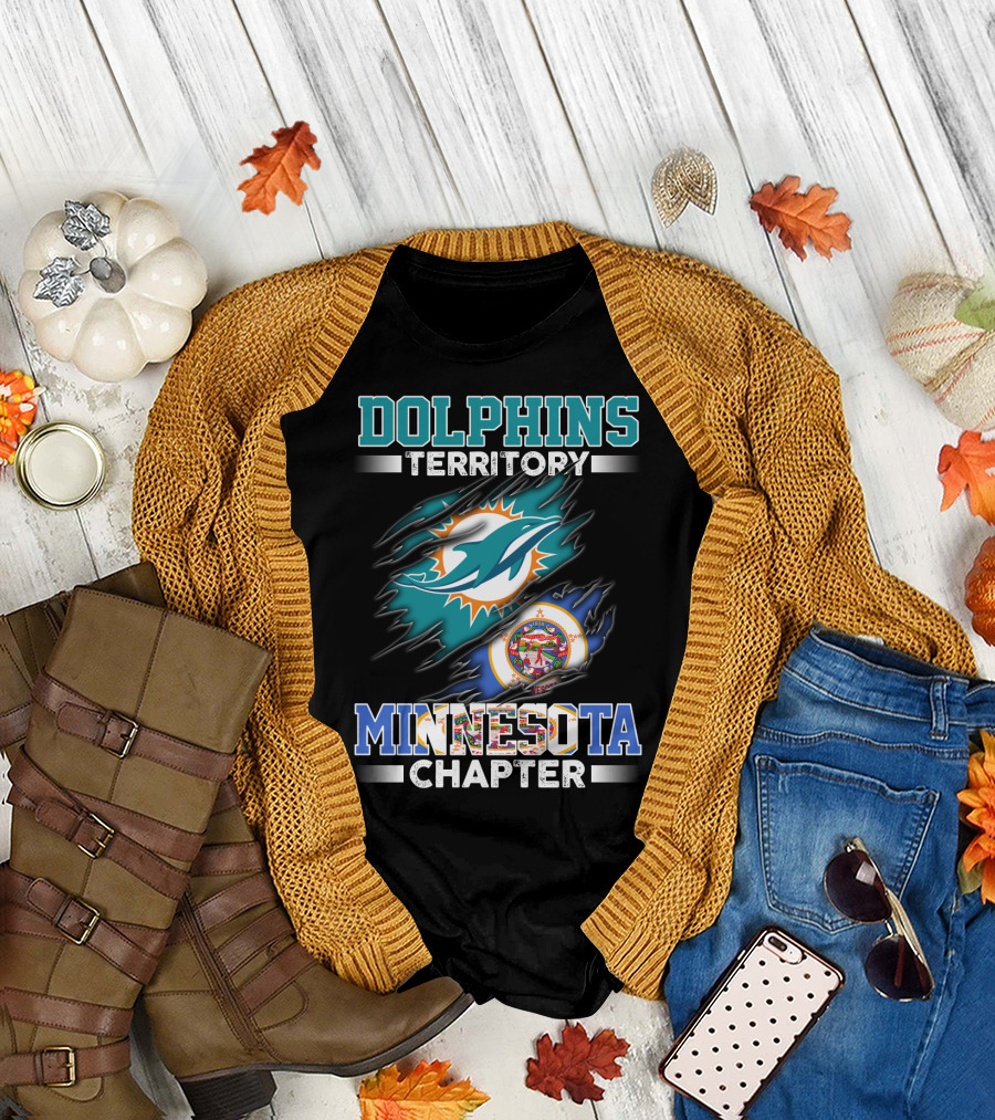 DOLPHINS TERRITORY MINNESOTA CHAPTER T-Shirt