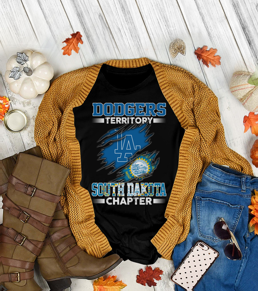 Dodgers Territory South Dakota Chapter T-Shirt