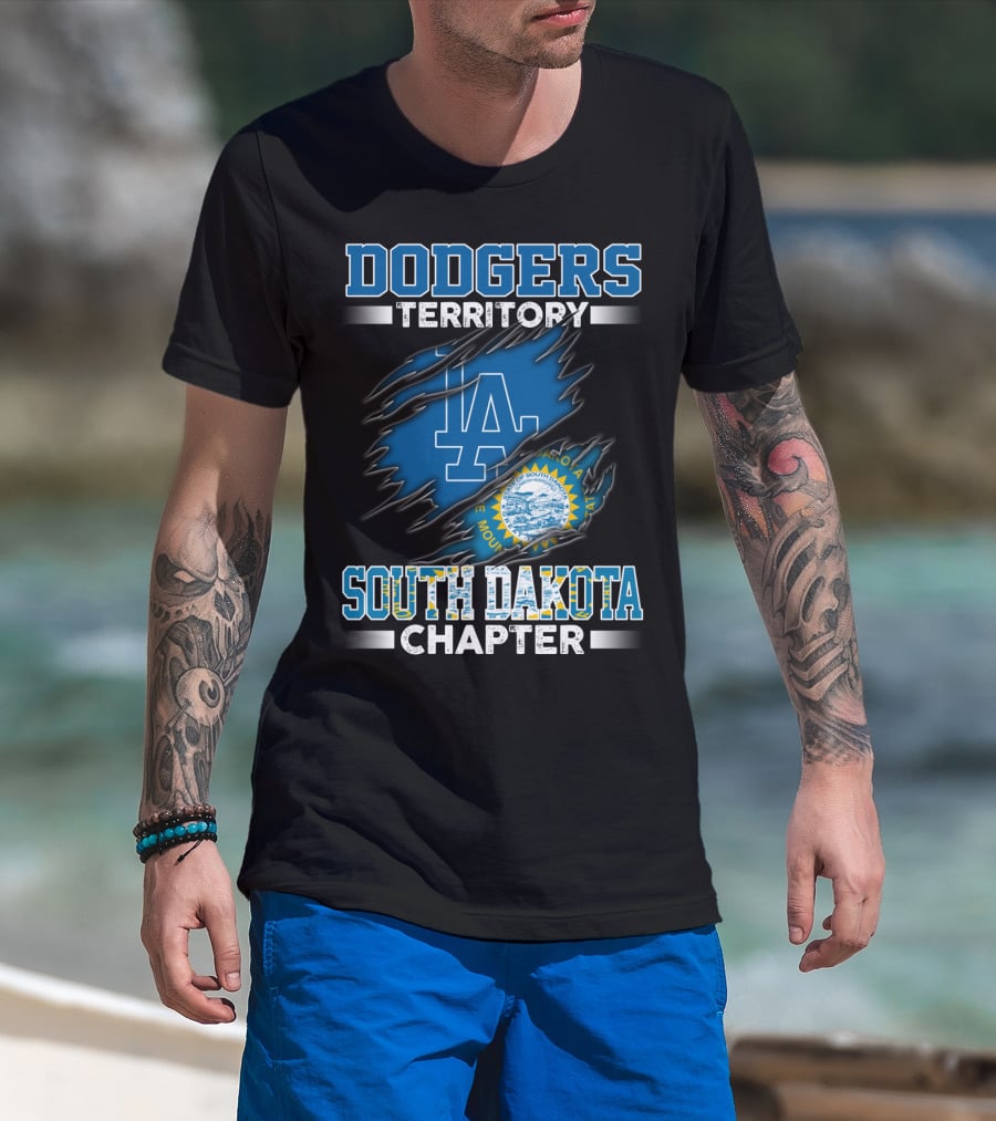 Dodgers Territory South Dakota Chapter T-Shirt