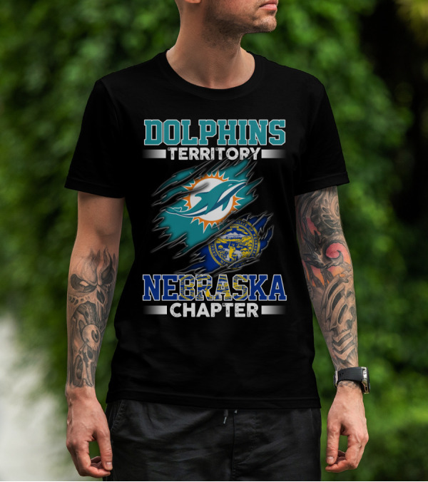DOLPHINS TERRITORY NEBRASKA CHAPTER T-Shirt
