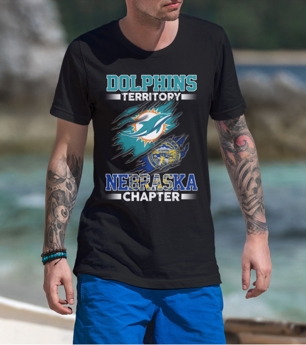 DOLPHINS TERRITORY NEBRASKA CHAPTER T-Shirt