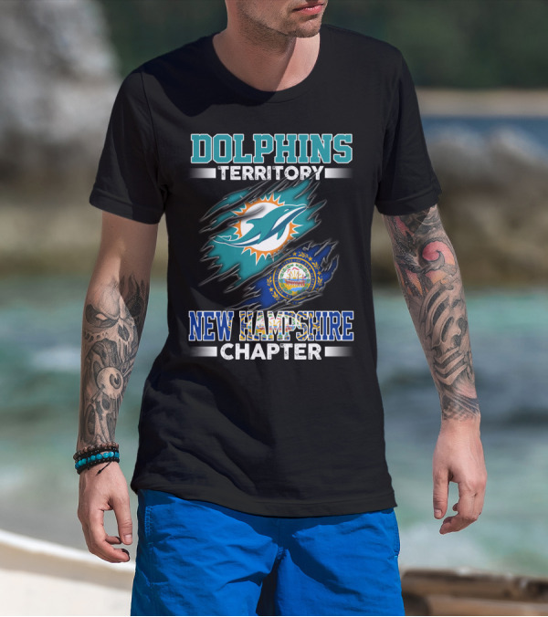 DOLPHINS TERRITORY NEW HAMPSHIRE CHAPTER T-Shirt