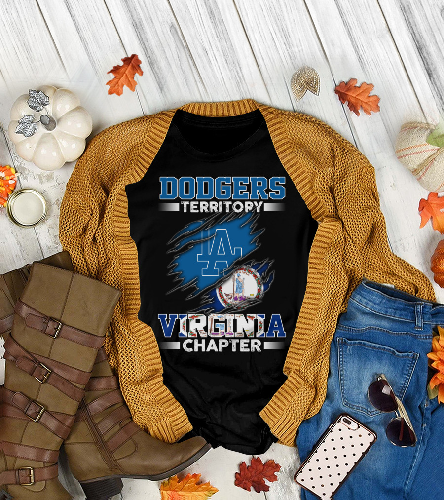 DODGERS TERRITORY VIRGINIA CHAPTER T-Shirt
