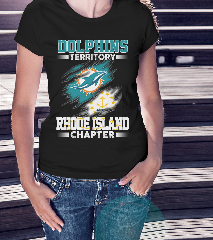 Dolphins Territory Rhode Island Chapter T-Shirt