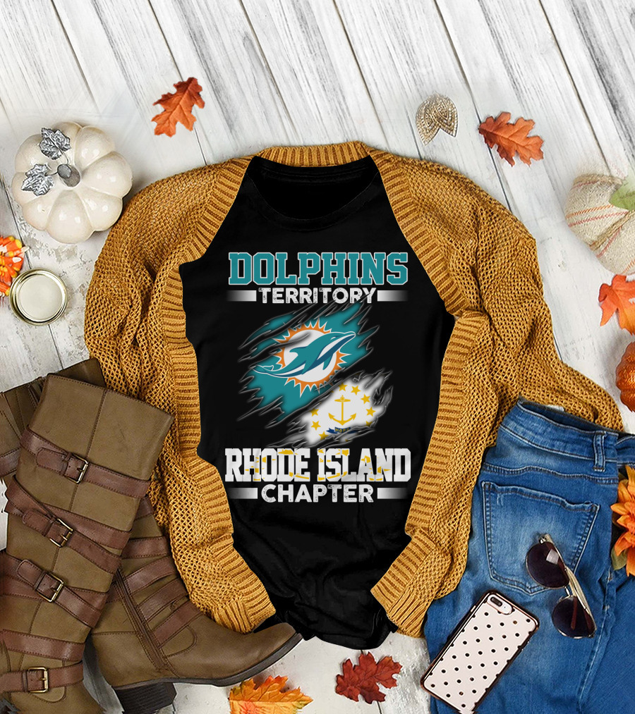 DOLPHINS TERRITORY RHODE ISLAND CHAPTER T-Shirt