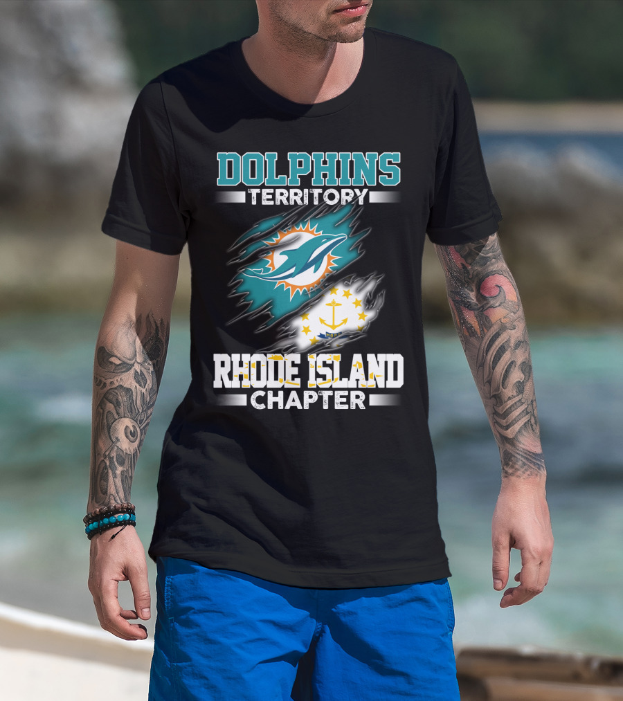 Dolphins Territory Rhode Island Chapter T-Shirt