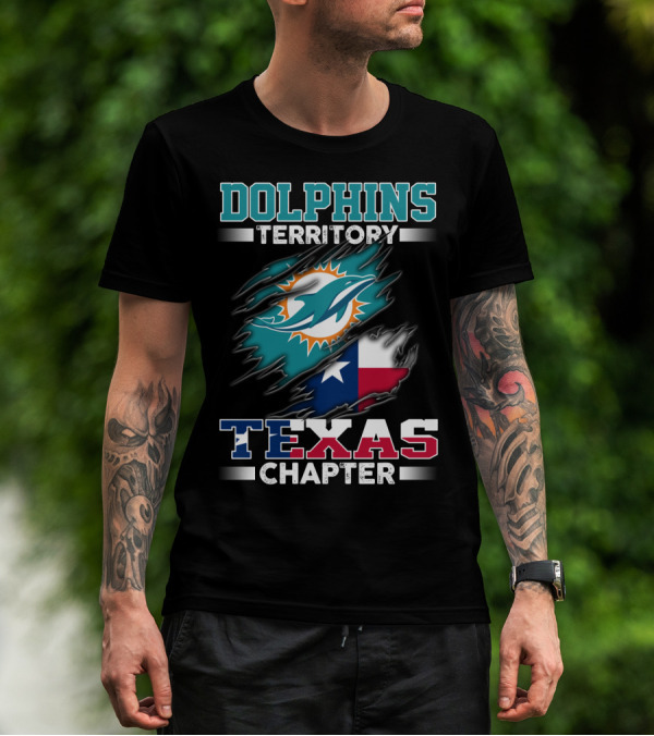 DOLPHINS TERRITORY TEXAS CHAPTER T-Shirt