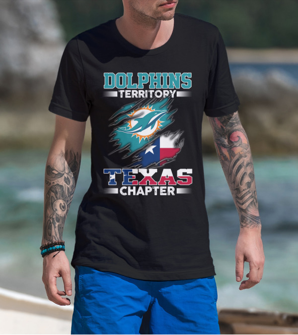 DOLPHINS TERRITORY TEXAS CHAPTER T-Shirt