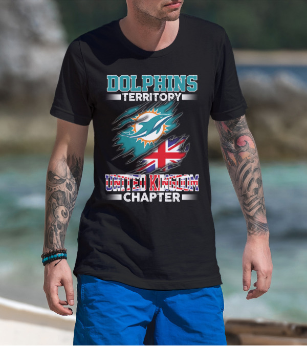 DOLPHINS TERRITORY UNITED KINGDOM CHAPTER T-Shirt