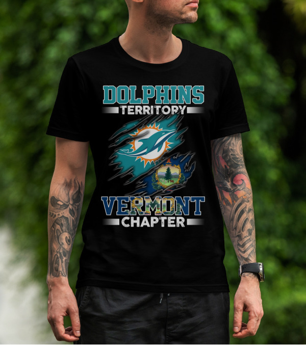 DOLPHINS TERRITORY VERMONT CHAPTER T-Shirt