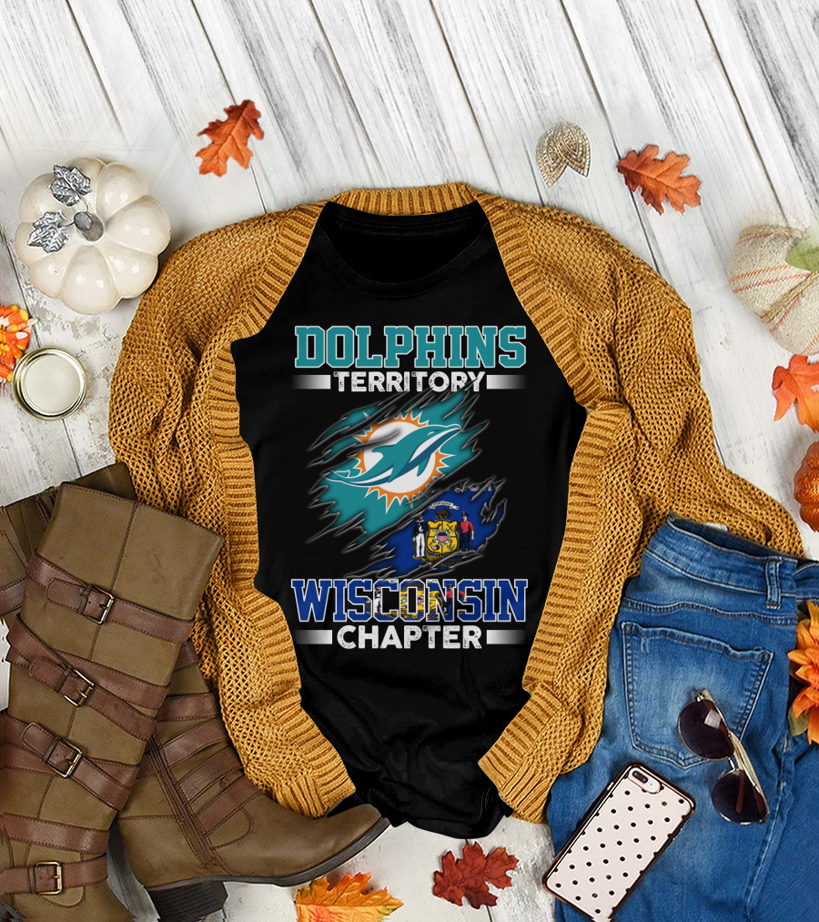 DOLPHINS TERRITORY WISCONSIN CHAPTER T-Shirt