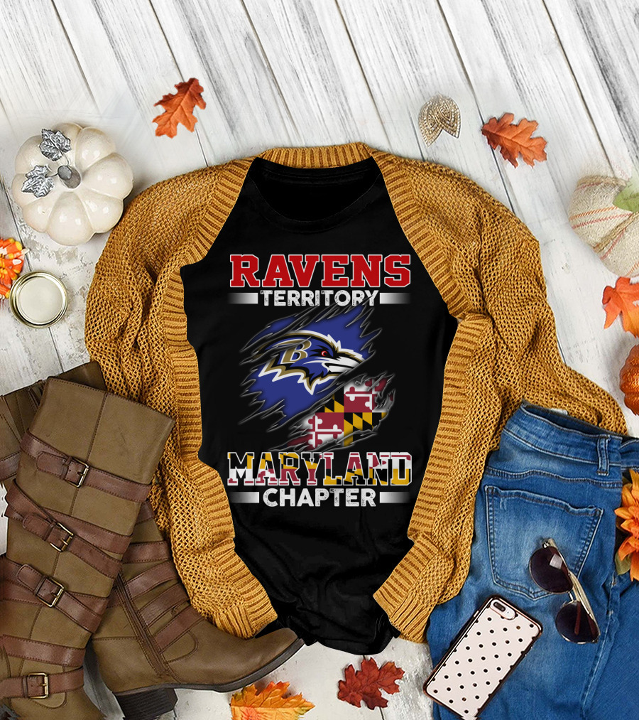 Ravens Territory Maryland Chapter T-Shirt
