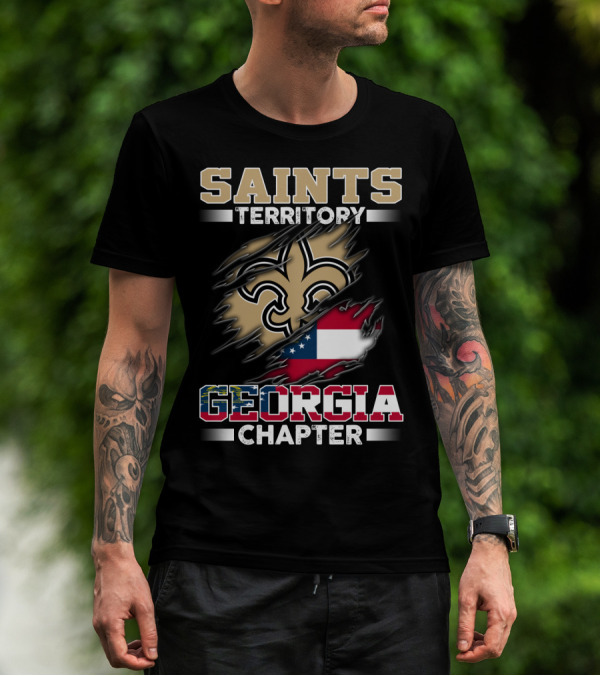 SAINTS TERRITORY GEORGIA CHAPTER T-Shirt