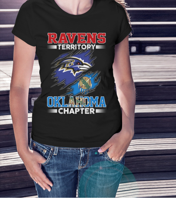 Ravens Territory Oklahoma Chapter T-Shirt