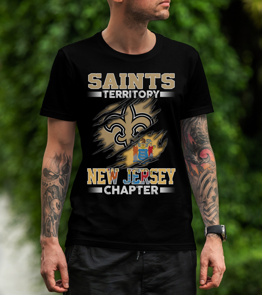 Saints Territory New Jersey Chapter T-Shirt