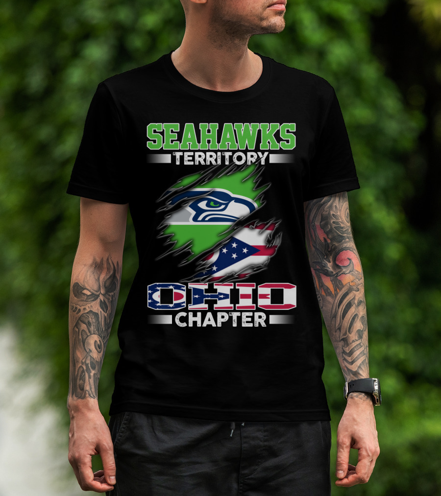 Seattle Seahawks Territory Ohio Chapter T-Shirt